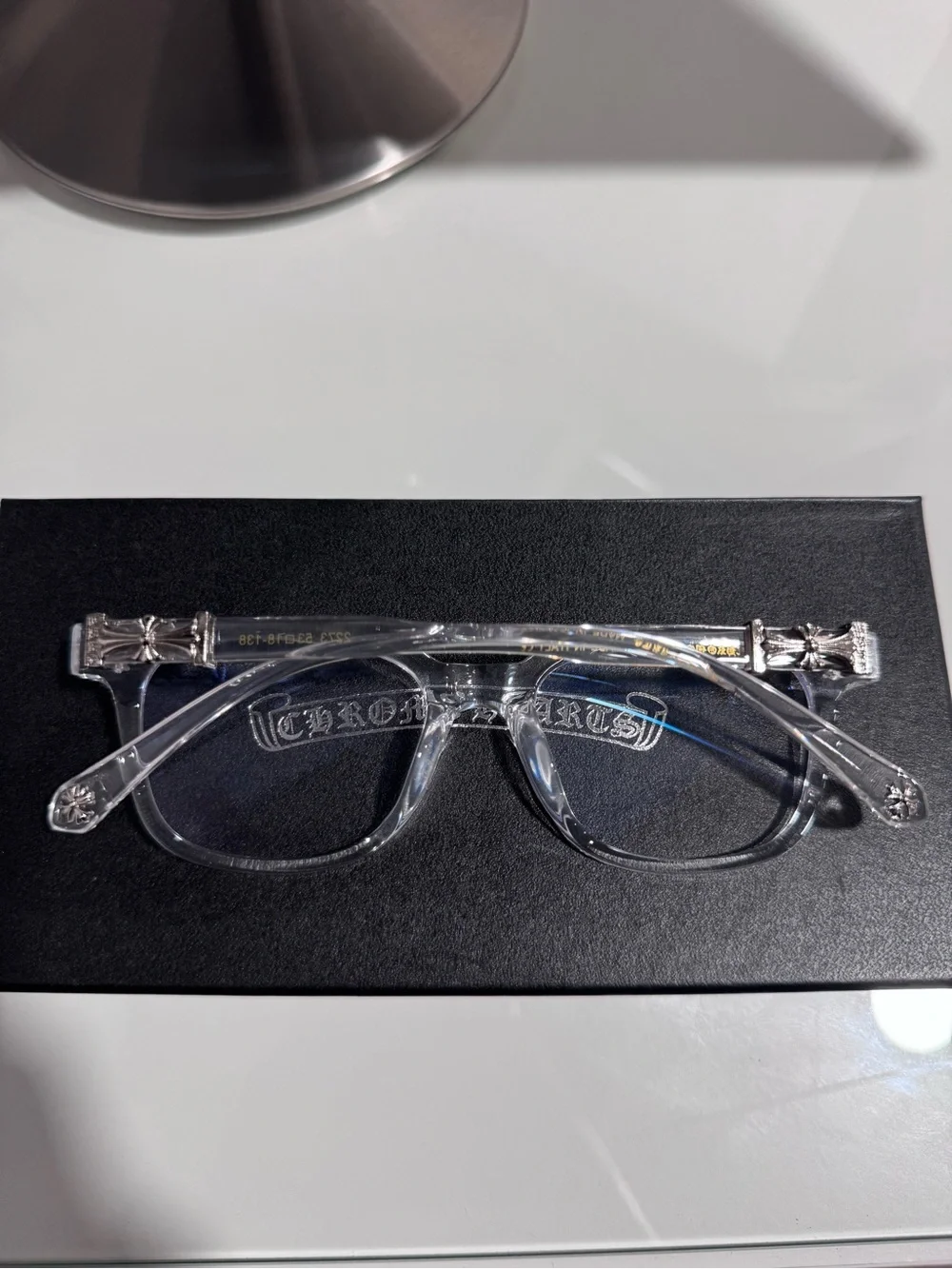 Chrome Hearts Clear Frame Eyeglasses - Transparent